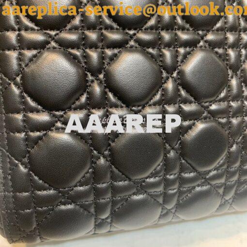 Replica Dior Lady Dior Flap Cover Medium Quilted in Cannage Lambskin L 6