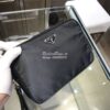 Replica Prada Leather mini bag 1BA349 Black 10