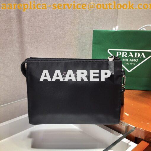 Replica Prada Re-Nylon and Saffiano leather necessaire 2 5