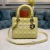 Replica Dior Lady Dior Medium Flap Cover Quilted in Cannage Lambskin L 11