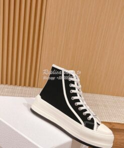 Replica Dior Walk'n'Dior High-top Platform Sneaker KCK382P T03