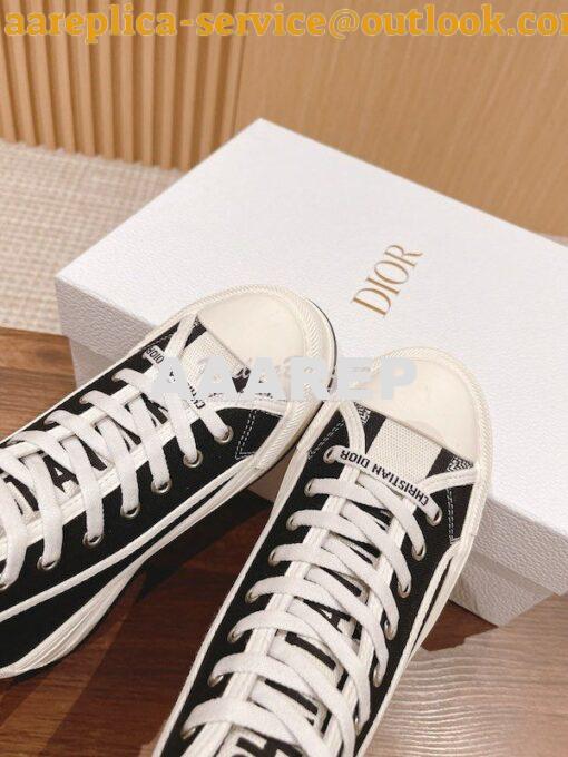 Replica Dior Walk'n'Dior High-top Platform Sneaker KCK382P T03 4