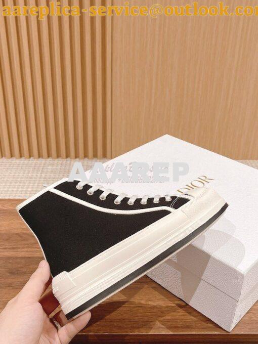 Replica Dior Walk'n'Dior High-top Platform Sneaker KCK382P T03 6