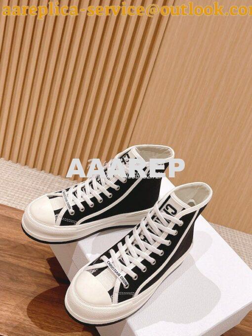 Replica Dior Walk'n'Dior High-top Platform Sneaker KCK382P T03 7