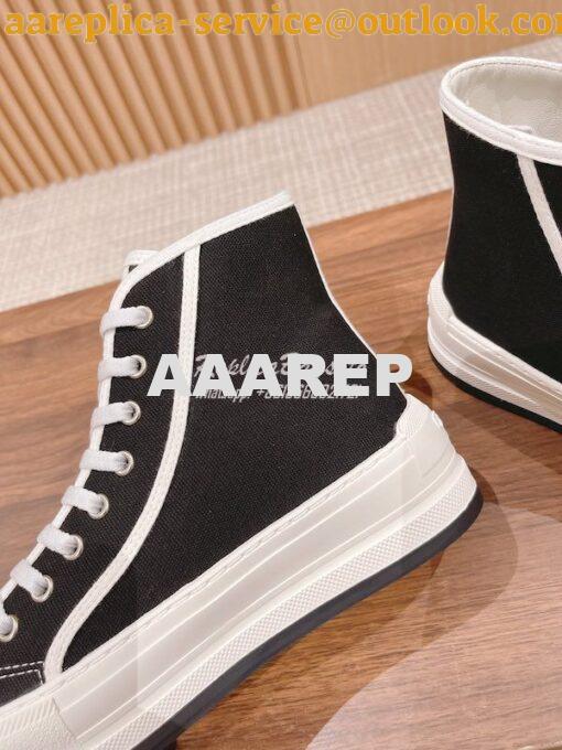 Replica Dior Walk'n'Dior High-top Platform Sneaker KCK382P T03 8