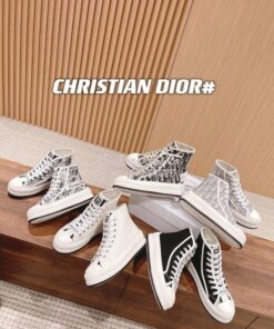 Replica Dior Walk'n'Dior High-top Platform Sneaker KCK382P T02