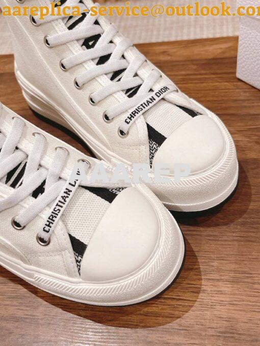 Replica Dior Walk'n'Dior High-top Platform Sneaker KCK382P T02 5