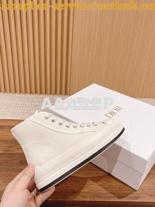 Replica Dior Walk'n'Dior High-top Platform Sneaker KCK382P T02 8