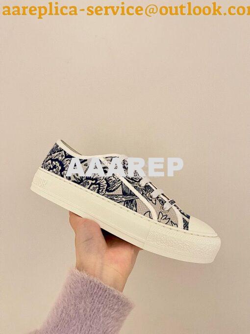 Replica Dior Walk'n'Dior Embroidery Sneaker KCK211 XG091011 10