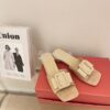 Replica Dior Idylle Ballet Pump Nude Suede Covered with Strass and Gro 10