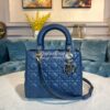 Replica Dior Lady Dior Medium Flap Cover Quilted in Cannage Lambskin L 11