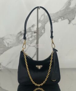 Replica Prada Re-Edition velvet mini-bag 1BC204