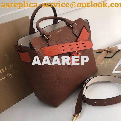 Replica Burberry The Medium Leather Belt Bag 40767231 Tan 3