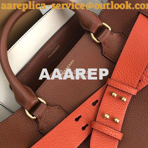 Replica Burberry The Medium Leather Belt Bag 40767231 Tan 4