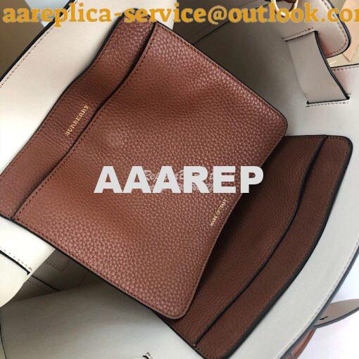 Replica Burberry The Medium Leather Belt Bag 40767231 Tan 6