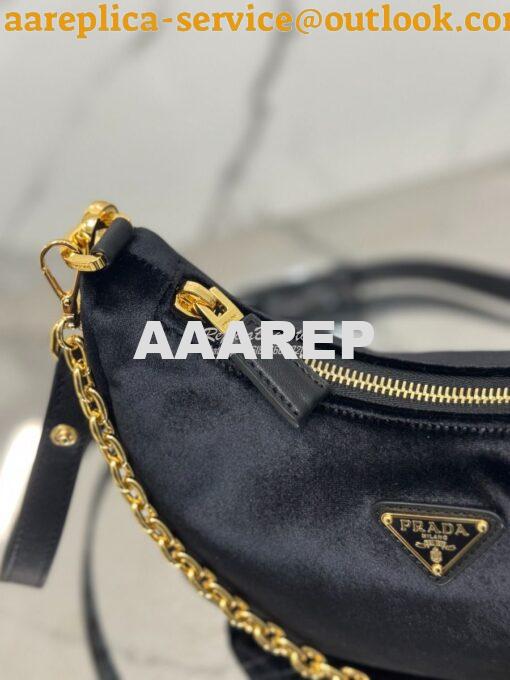 Replica Prada Re-Edition velvet mini-bag 1BC204 7