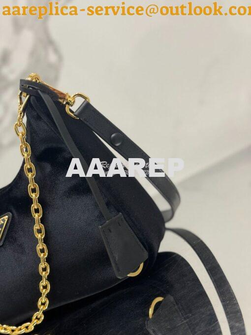 Replica Prada Re-Edition velvet mini-bag 1BC204 8