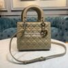 Replica Dior Lady Dior Medium Flap Cover Quilted in Cannage Lambskin L 10