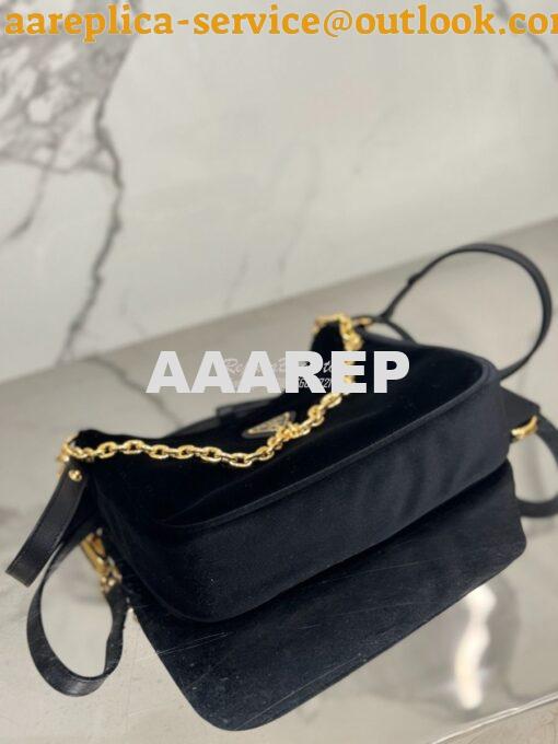 Replica Prada Re-Edition velvet mini-bag 1BC204 12