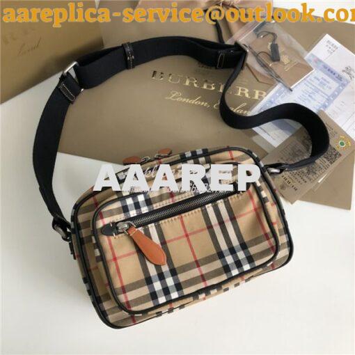 Replica Burberry Vintage Check Crossbody bag 2