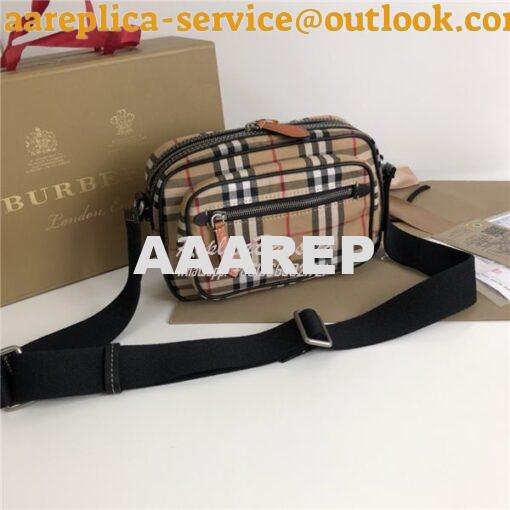 Replica Burberry Vintage Check Crossbody bag 3