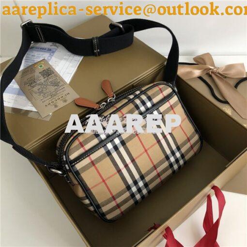 Replica Burberry Vintage Check Crossbody bag 4