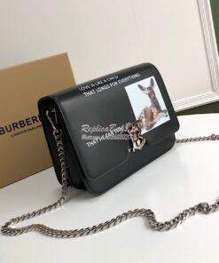 Replica Burberry TB Montage Print Leather Bag 80103351 2