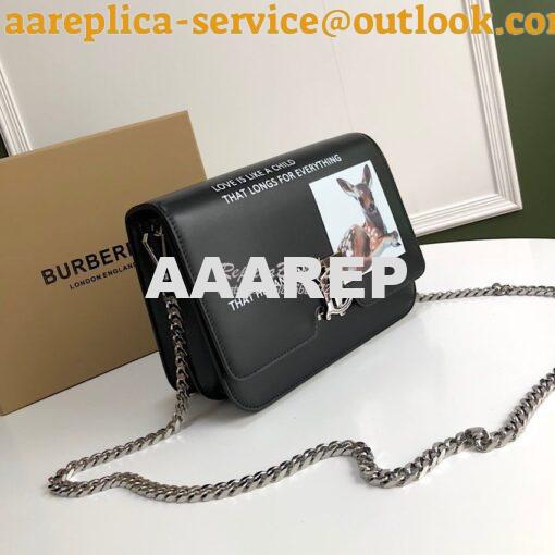 Replica Burberry TB Montage Print Leather Bag 80103351 2