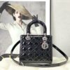 Replica Dior Lady Dior My ABCdior Lambskin Bag with Tonal Enamel Charm 12