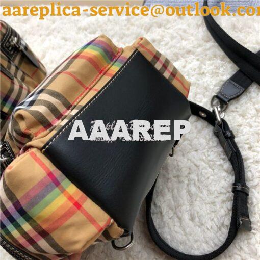 Replica Burberry Small and Medium Rucksack Vintage Check Rainbow Backp 6