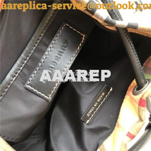 Replica Burberry Small and Medium Rucksack Vintage Check Rainbow Backp 9