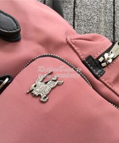 Replica Burberry The Medium Rucksack in mauve pink Puffer Nylon and Le 2