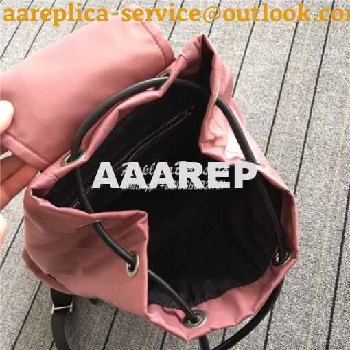 Replica Burberry The Medium Rucksack in mauve pink Puffer Nylon and Le 8