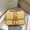 Replica Dior Lady D-Joy Bag Denim Cannage Calfskin with Diamond Motif 14