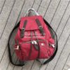 Replica Burberry The Medium Rucksack in black Puffer Nylon and Leather 9