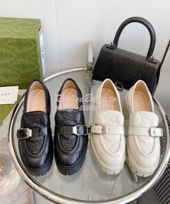 Replica Gucci GG Love Parade Matelassé shoe 718388