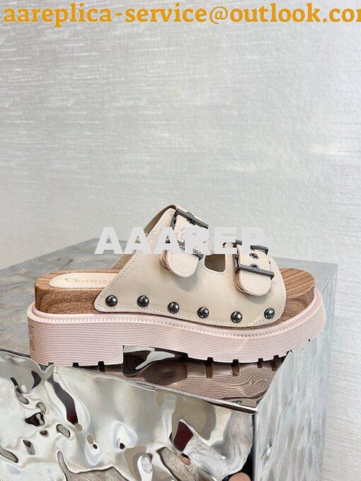 Replica Dior DiorQuake Strap Sandal Calfskin KCQ713 6