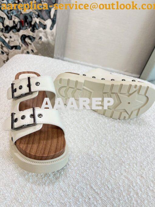 Replica Dior DiorQuake Strap Sandal Calfskin KCQ713 21