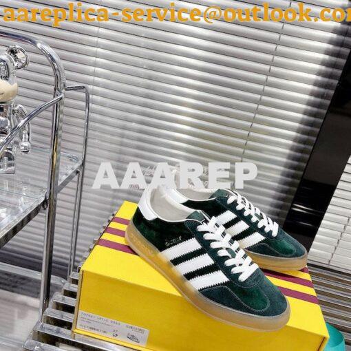 Replica adidas x Gucci Men Female Gazelle sneaker 707847 ii 17