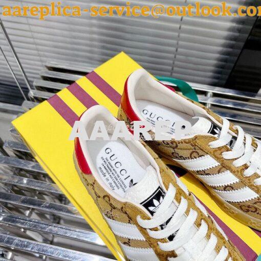 Replica adidas x Gucci Men Female Gazelle sneaker 707847 ii 27