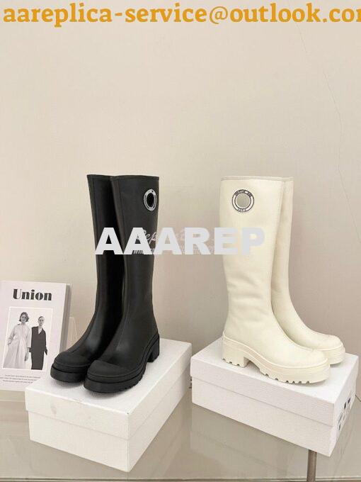 Replica Dior Symbol Boot Supple Calfskin KCI766