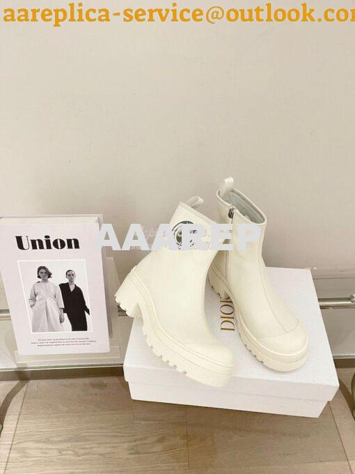 Replica Dior Symbol Ankle Boot Supple Calfskin KCI770 4