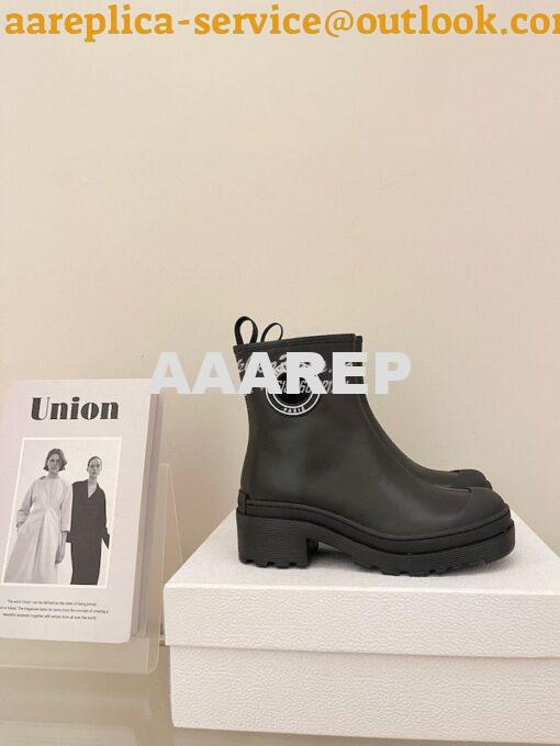 Replica Dior Symbol Ankle Boot Supple Calfskin KCI770 10