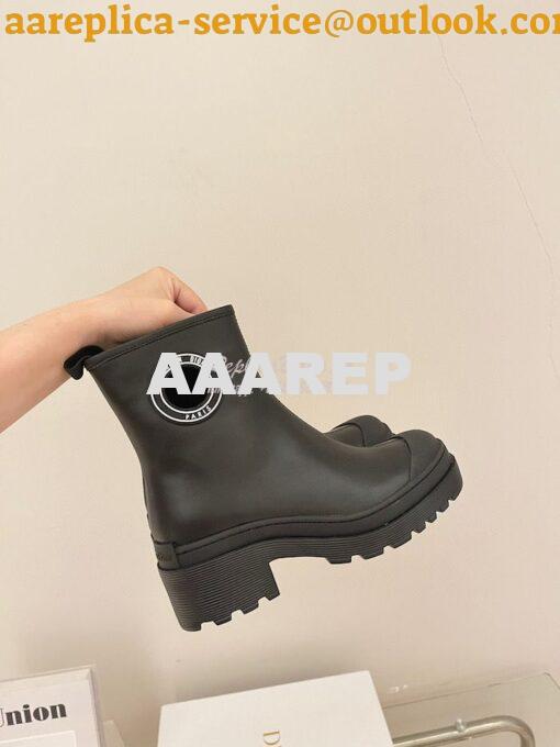 Replica Dior Symbol Ankle Boot Supple Calfskin KCI770 12