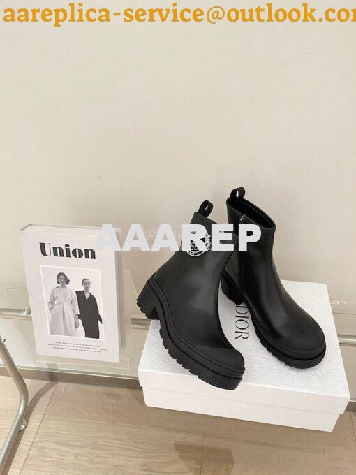 Replica Dior Symbol Ankle Boot Supple Calfskin KCI770 14