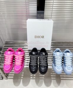 Replica Dior x ERL 2023 Cannage Sneakers Men Female 2