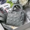 Replica Dior Small Lady Dior My ABCdior Bag Latte Cannage Calfskin wit 16