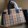 Replica Burberry The Banner 19s in Vintage Check and Leather 40769481 14