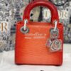 Replica Dior Lady D-Joy Bag Latte Cannage Lambskin M0540O 17