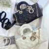 Replica Dior Lady D-Joy Bag Latte Cannage Lambskin M0540O 16